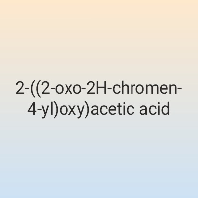 2-((2-oxo-2H-chromen-4-yl)oxy)acetic acid 